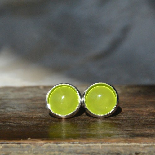 Náušnice " Kiwi " — foto 2