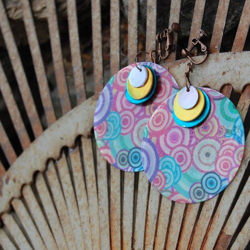 Hippie - klipsy (nebo náušnice) — foto 2