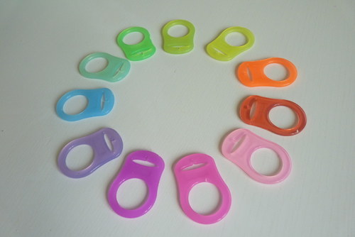 Silikonový kroužek levandulový — foto 3
