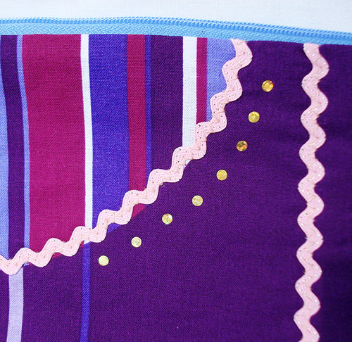 Purple striped - taštička - sleva ze 149,- — foto 3