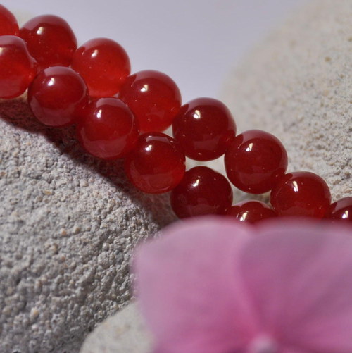 RUBY3019 Rubín kulička 8 mm / 2 ks — foto 3