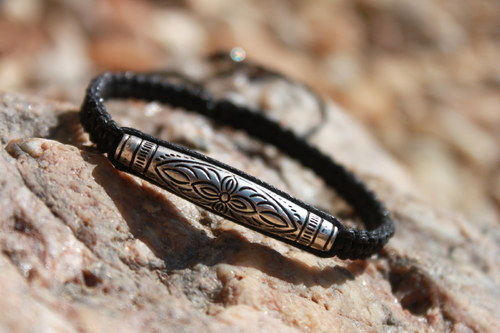Náramek makramé/shamballa — foto 6
