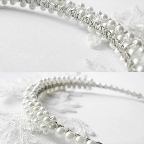 Perlová tiara — foto 3