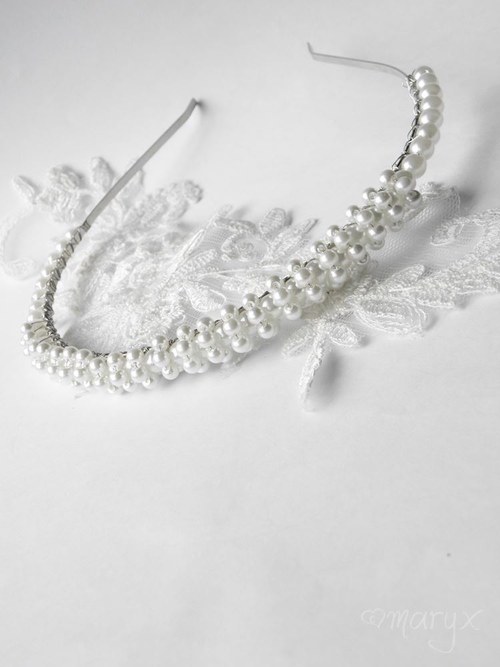 Perlová tiara — foto 4