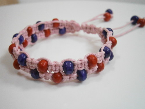 Náramek dvojřadý (shamballa) — foto 3