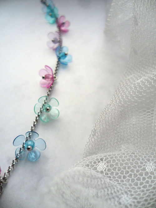 Náramek Cascade pastels.mini fleur... — foto 3