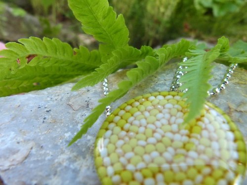 Pampeliškové vzplanutí - náhrdelník — foto 3