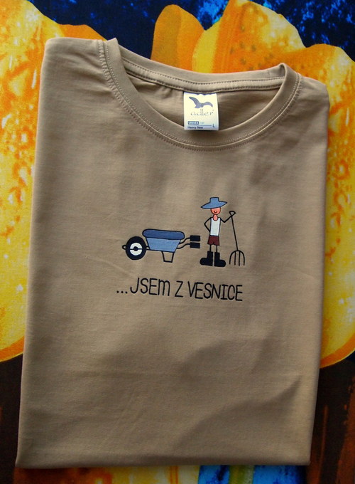 Tričko L " Jsem z vesnice " — foto 2