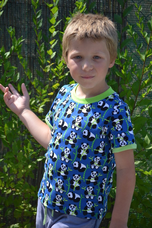 BioBavlněné tričko - panda..... — foto 6
