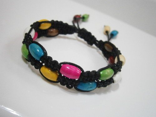 Náramek Shamballa barevný — foto 2