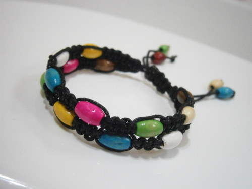 Náramek Shamballa barevný — foto 3