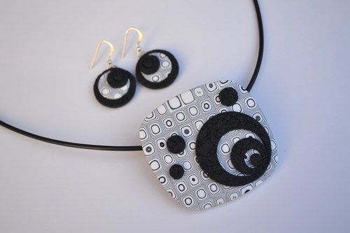 Klimt black and white III — foto 2