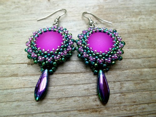 Pastellky "Green fuchsia" — foto 3