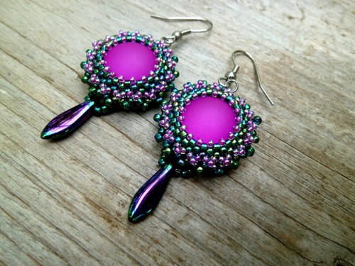 Pastellky "Green fuchsia" — foto 4