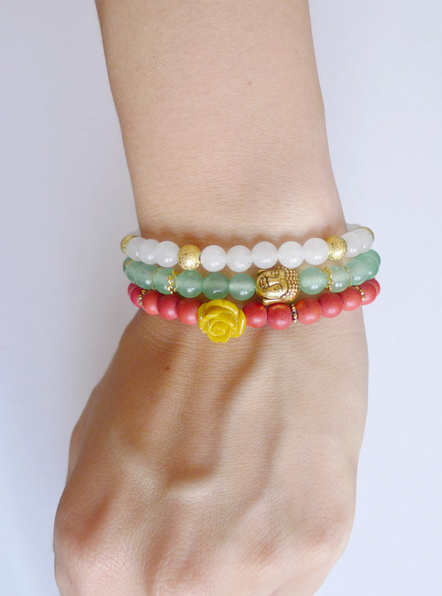Barevný set náramků — foto 2
