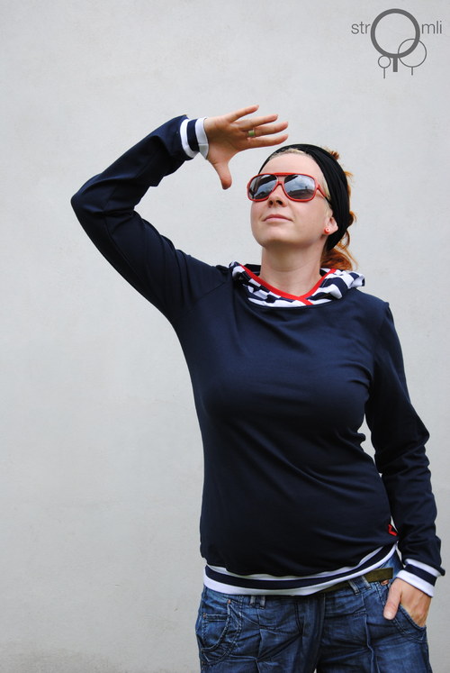 Námořnická mikina, vel. L — foto 2