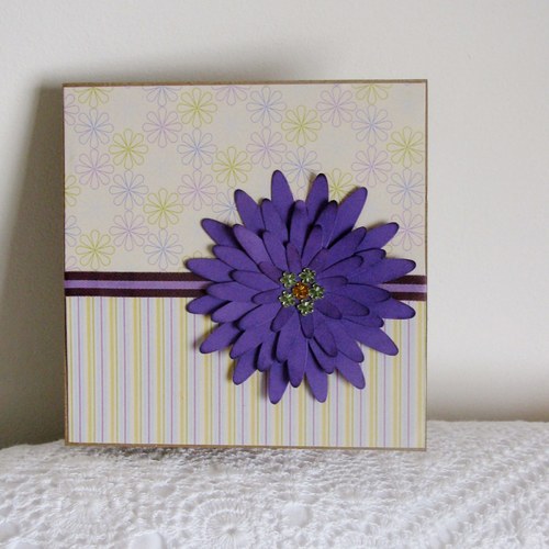 Purple flower - přání — foto 3