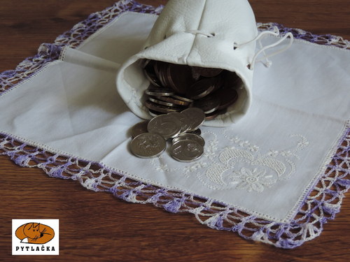Bílý měšec-koženkový — foto 2