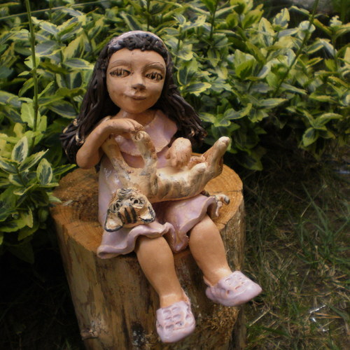 Holčička Magdalenka s číčou-cca 19cm — foto 2