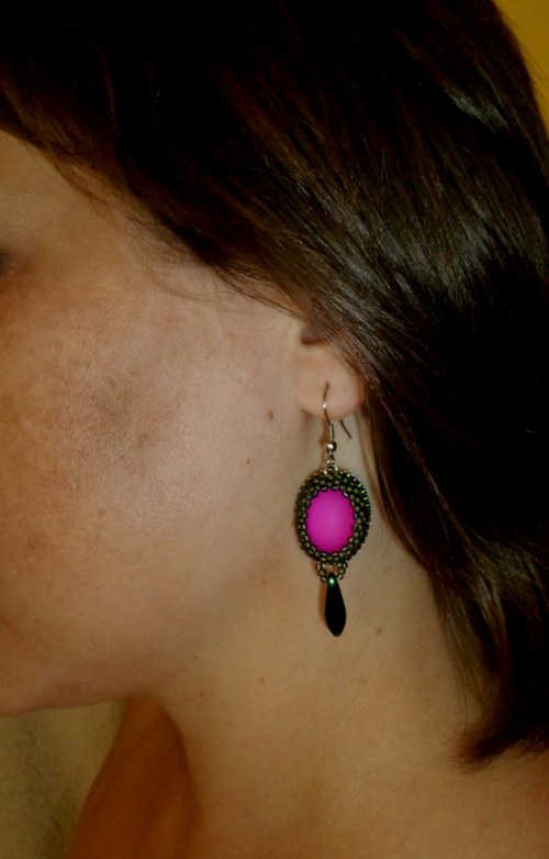Pastellky "Fuchsia Dark Olive" — foto 6