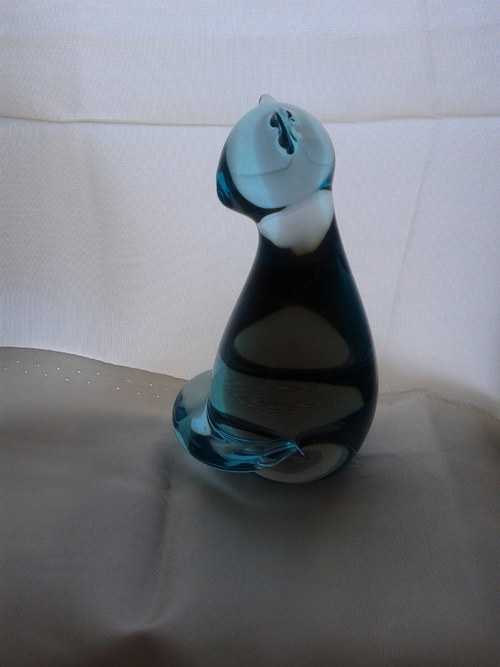 Skleněná Modrokočka Elegantní — foto 2