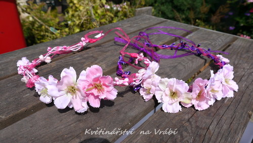 Věneček - růžový — foto 2