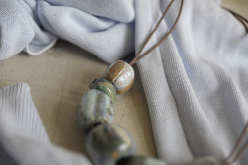 Clavicula No XXVIII./ keramické korále — foto 3