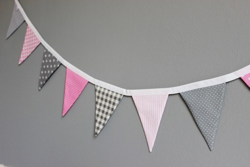 Praporky z kolekce "Pink & Grey" — foto 3