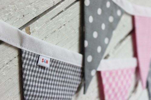 Praporky z kolekce "Pink & Grey" — foto 5
