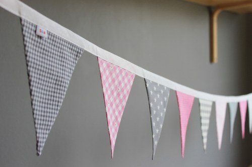 Praporky z kolekce "Pink & Grey" — foto 6