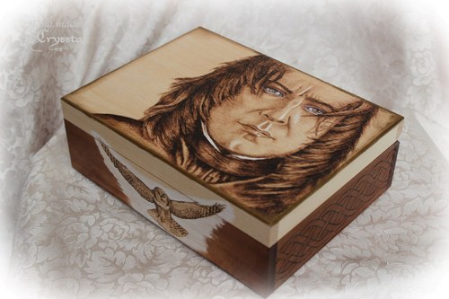 Truhlica "Severus Snape", na želanie — foto 6