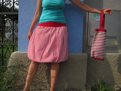 Sukně Be Stripe — foto 4