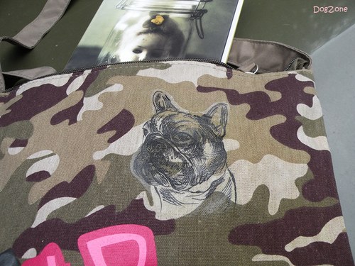 Frenchie zamaskovaný ... taška — foto 4