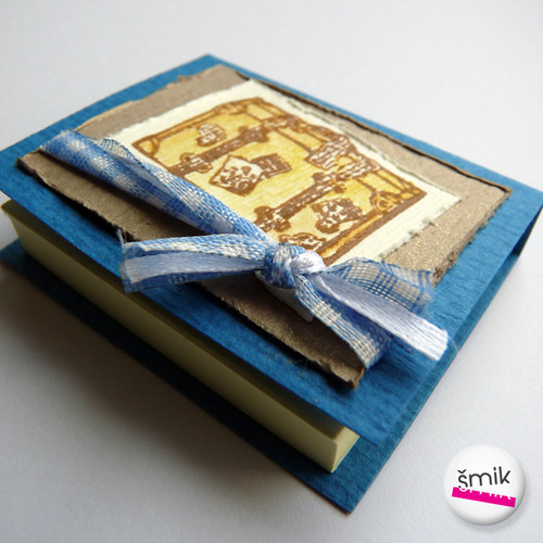 Cestovatelský, pánský MINI bloček post-it — foto 3