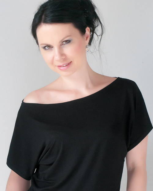 Dámské tričko černé — foto 3