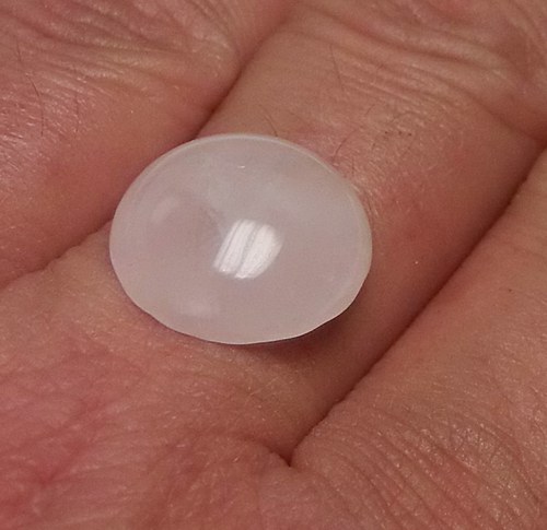 Růženín - kabošon - průměr 1 cm - B200 — foto 2