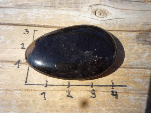 Placička - obsidián kouřový B 1939 — foto 2