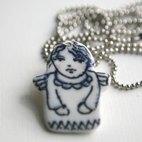 Anděl Věnek (porcelán) — foto 2