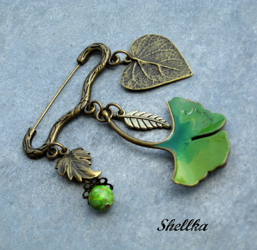 Ozdobný špendlík ,,GINKO,, 2 — foto 2