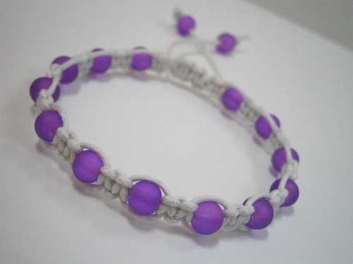 Náramek ledový... (shamballa) — foto 2