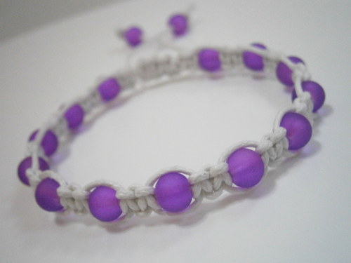 Náramek ledový... (shamballa) — foto 3