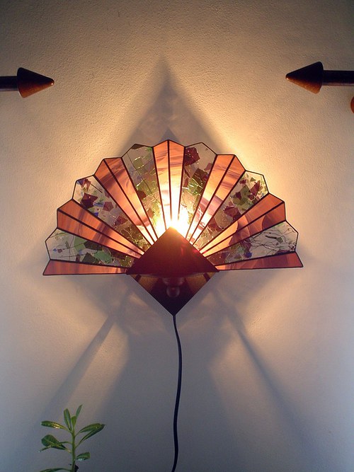 Vějířová lampa — foto 4