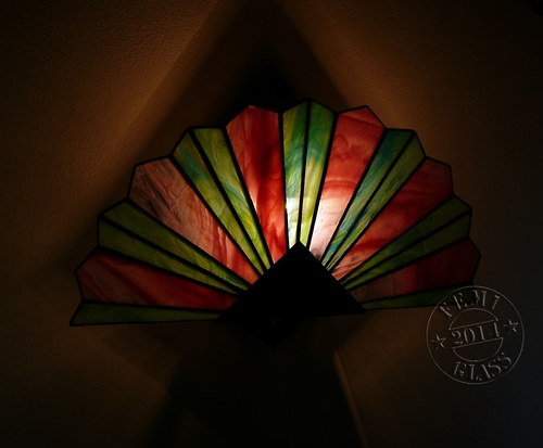 Vějířová lampa — foto 6