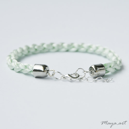 Světle tyrkysový náramek "SIMPLE BRACELET" — foto 3