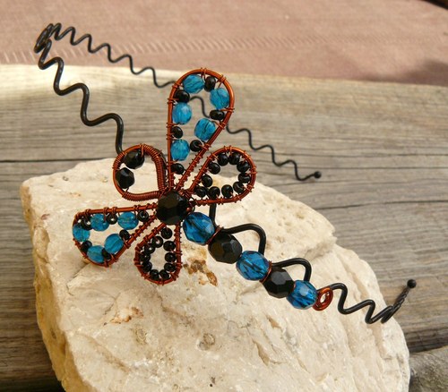 Vážka petrolejová - čelenka — foto 4