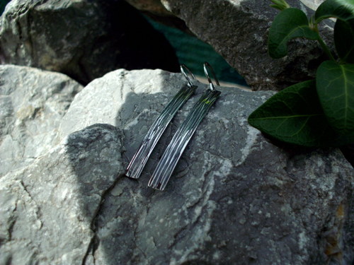 Náušnice tepané — foto 3