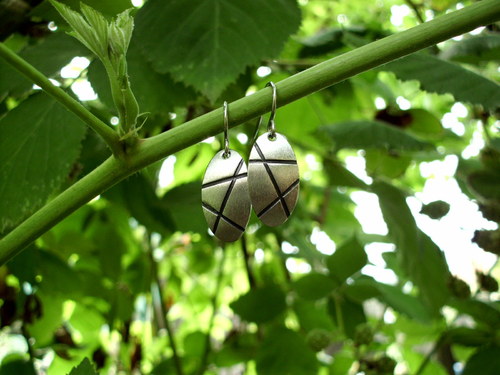 Náušnice oválné — foto 3