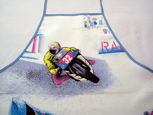 Dětská zástěrka - motorky — foto 2