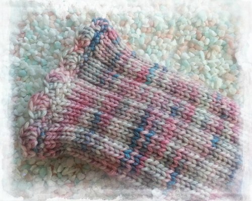 Cukrátka ... návleky 100% merino — foto 2