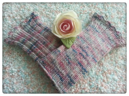 Cukrátka ... návleky 100% merino — foto 5